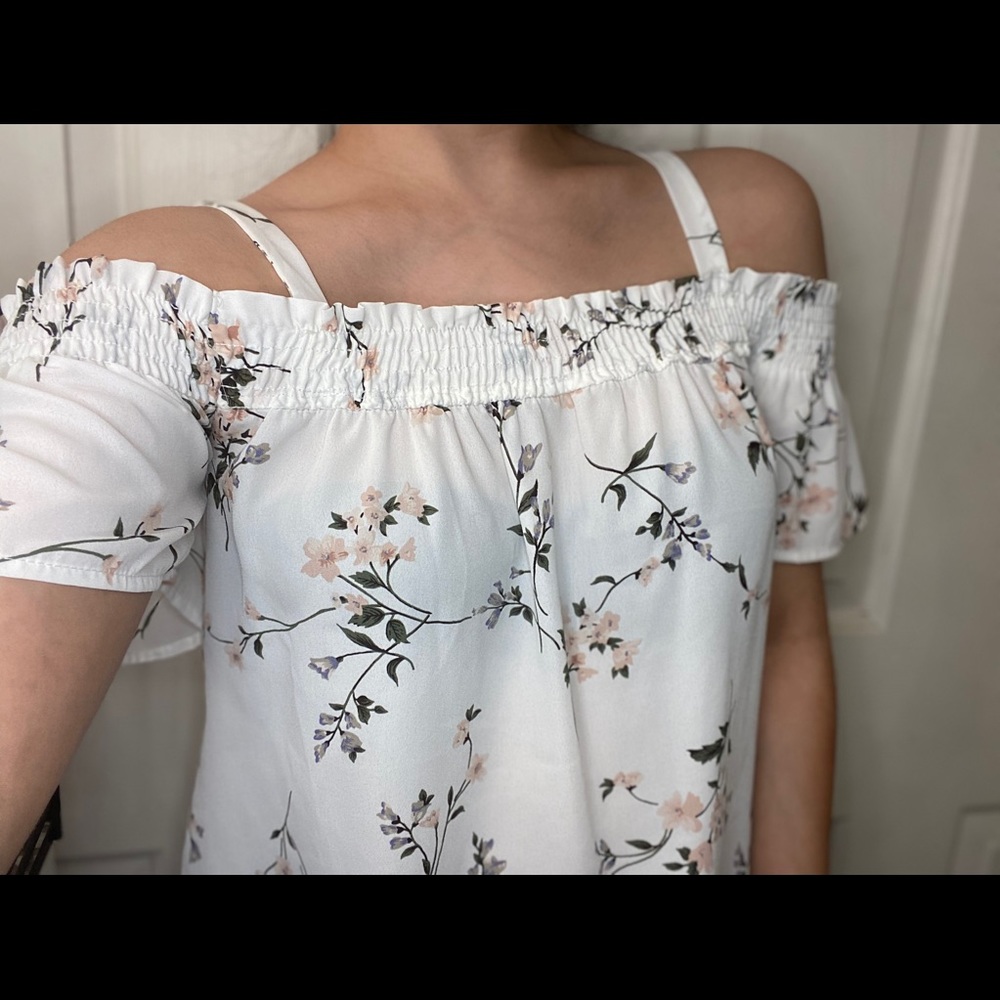 Off the shoulder blouse